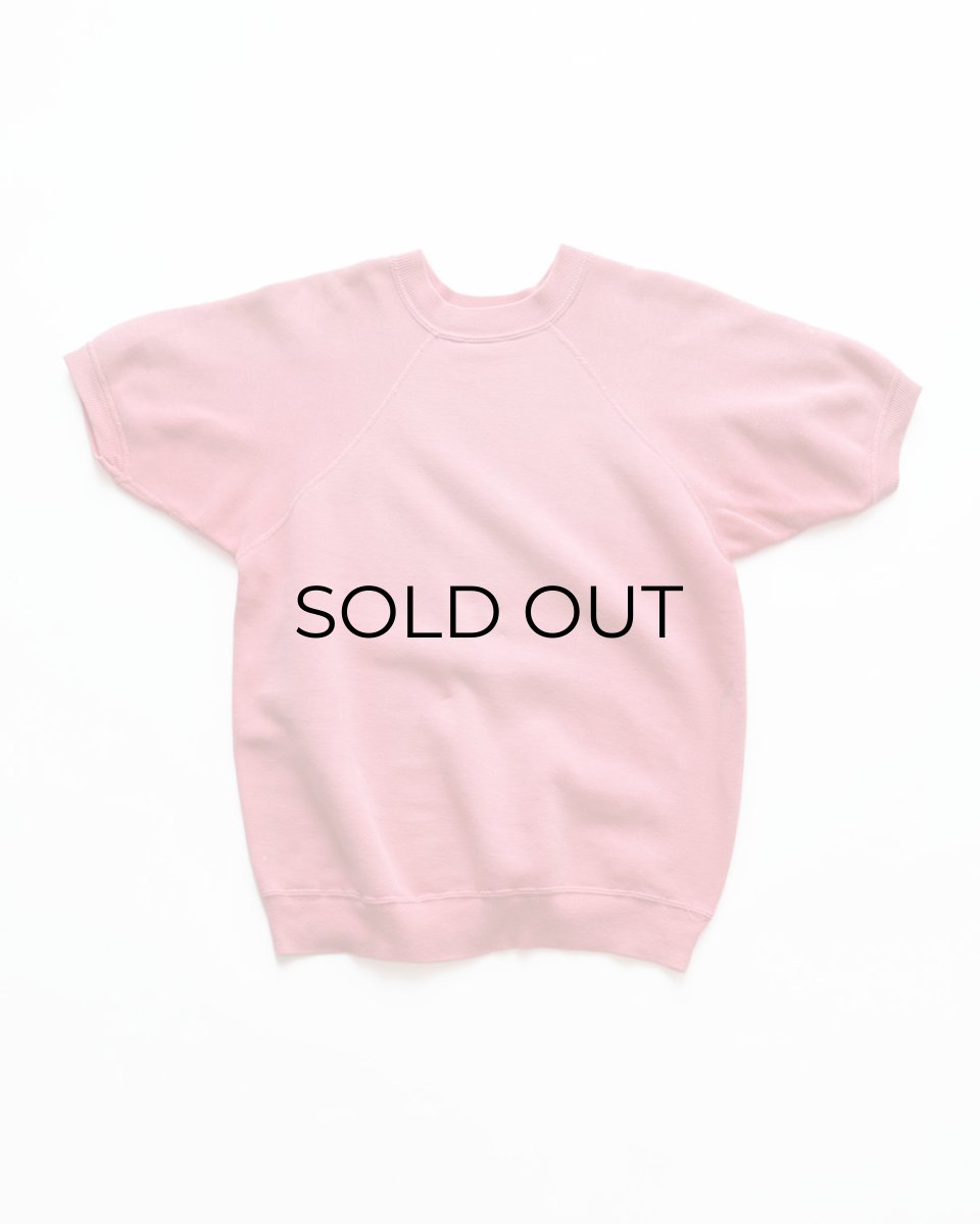 画像1: 60's UNKNOWN BRAND COTTON PLAIN CREW NECK S/S SWEAT (1)