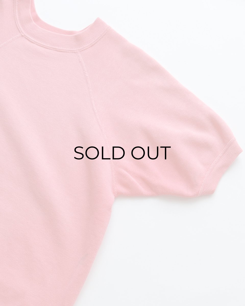 画像3: 60's UNKNOWN BRAND COTTON PLAIN CREW NECK S/S SWEAT (3)