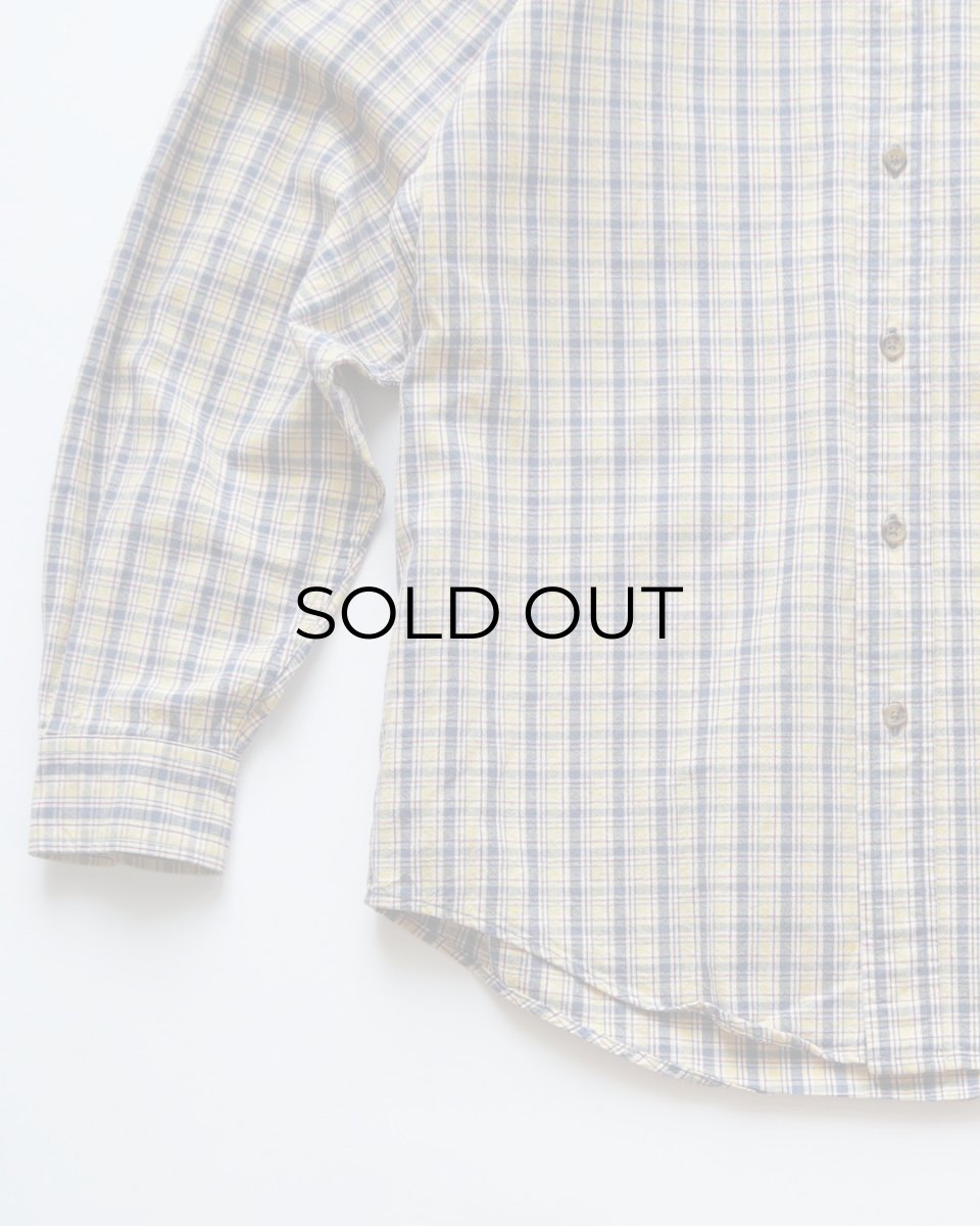 画像4: 90's Eddie Bauer COTTON CHECK B/D SHIRT (4)