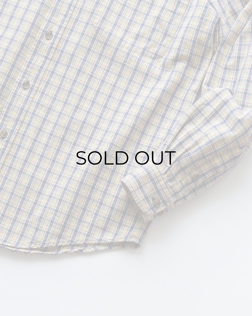 画像5: 90's Eddie Bauer COTTON CHECK B/D SHIRT (5)