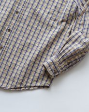 画像5: 90's Eddie Bauer COTTON CHECK B/D SHIRT (5)