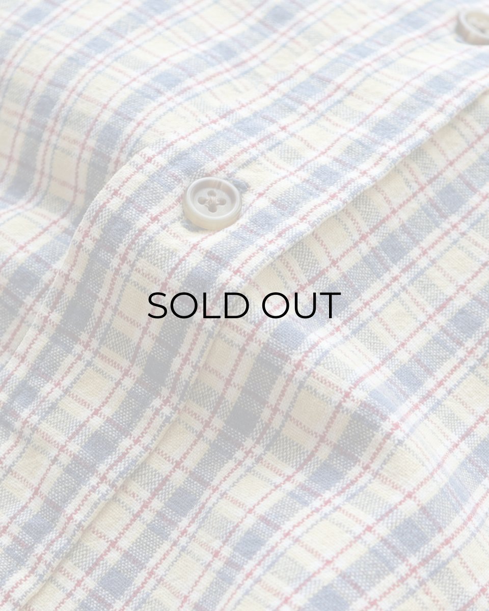 画像6: 90's Eddie Bauer COTTON CHECK B/D SHIRT (6)