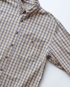 画像3: 90's Eddie Bauer COTTON CHECK B/D SHIRT (3)