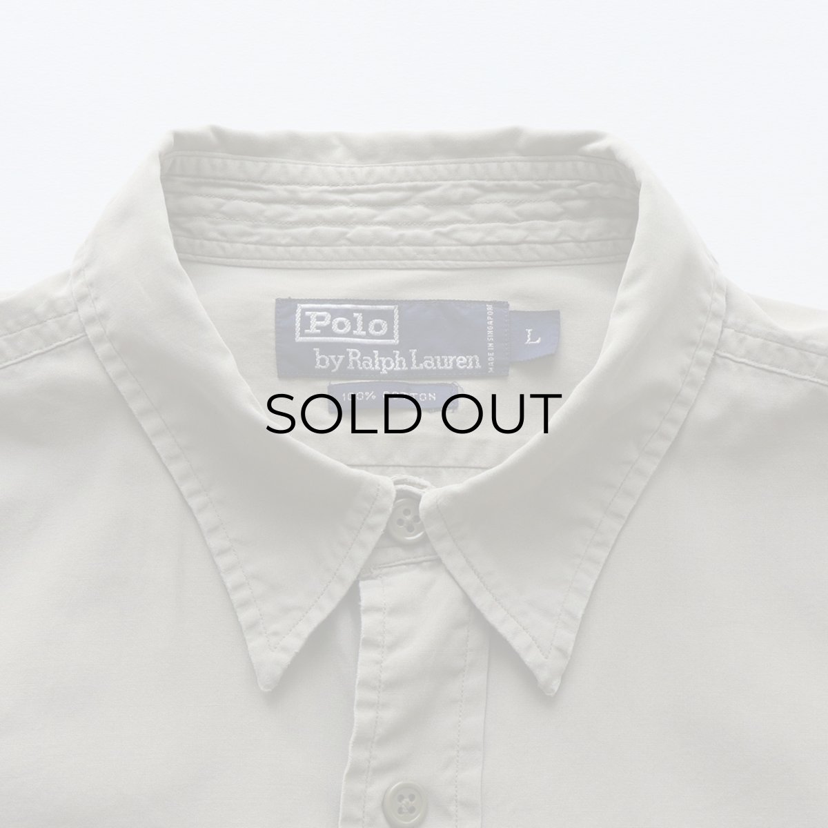 画像7: 〜90's Polo by Ralph Lauren COTTON POPLIN WORK style SHIRT (7)