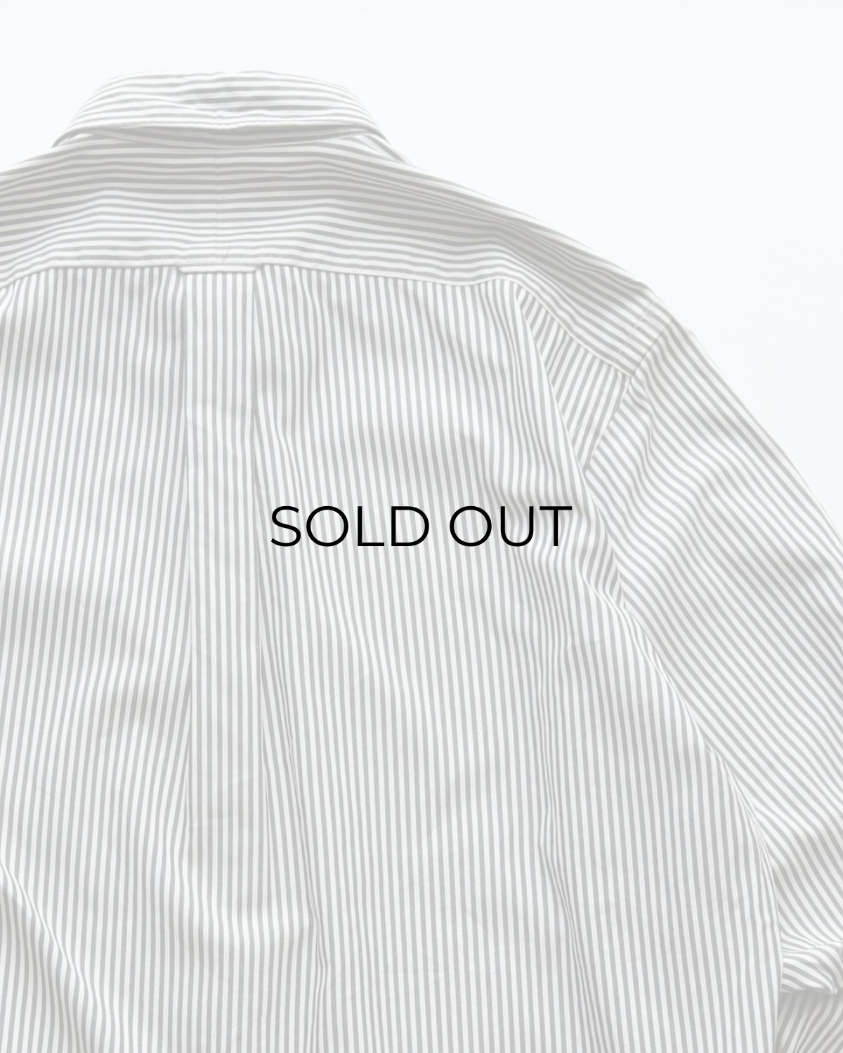 画像5: nordstrom LONG STAPLE COTTON PINPOINT OXFORD STRIPE B/D SHIRT (5)