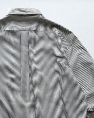 画像5: nordstrom LONG STAPLE COTTON PINPOINT OXFORD STRIPE B/D SHIRT (5)