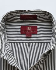 画像6: nordstrom LONG STAPLE COTTON PINPOINT OXFORD STRIPE B/D SHIRT (6)