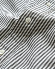 画像7: nordstrom LONG STAPLE COTTON PINPOINT OXFORD STRIPE B/D SHIRT (7)