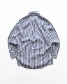 画像2: 〜00's STAFFORD PINPOINT OXFORD STRIPE B/D SHIRT "MADE IN USA" (2)