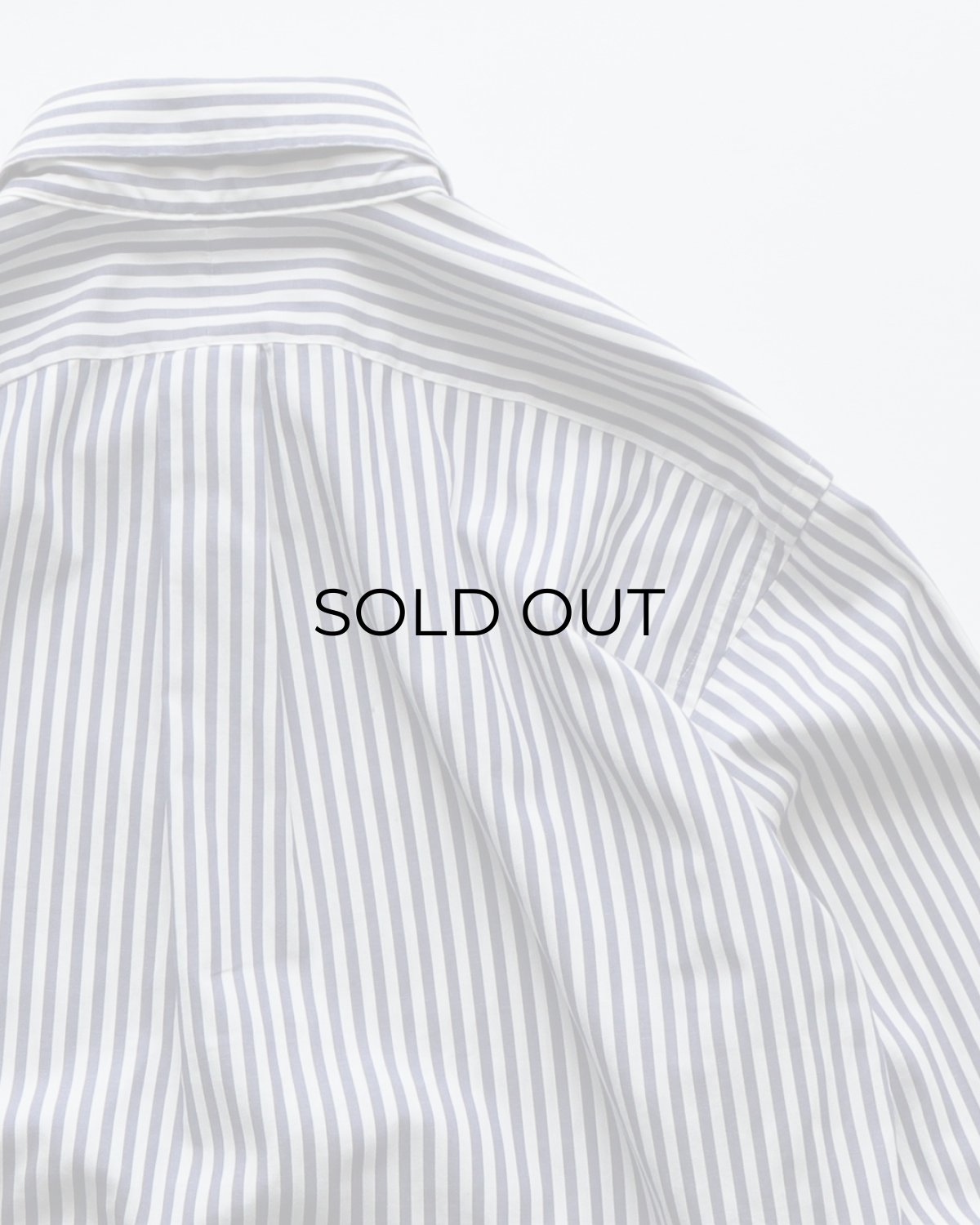 画像5: 〜00's STAFFORD PINPOINT OXFORD STRIPE B/D SHIRT "MADE IN USA" (5)