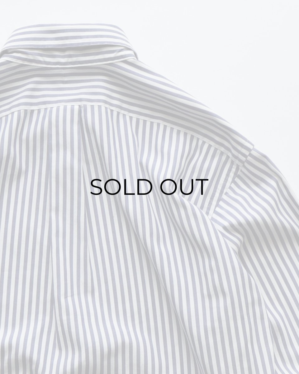画像5: 〜00's STAFFORD PINPOINT OXFORD STRIPE B/D SHIRT "MADE IN USA" (5)