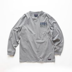 画像1: 90's JANSPORT COTTON W-PRINT L/S TEE "YALE UNIVERSITY" "MADE IN USA" (1)
