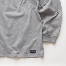画像4: 90's JANSPORT COTTON W-PRINT L/S TEE "YALE UNIVERSITY" "MADE IN USA" (4)