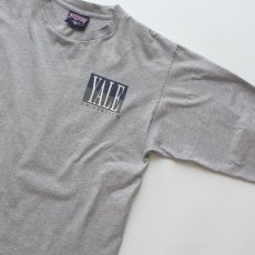 画像3: 90's JANSPORT COTTON W-PRINT L/S TEE "YALE UNIVERSITY" "MADE IN USA" (3)