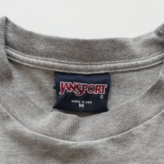 画像7: 90's JANSPORT COTTON W-PRINT L/S TEE "YALE UNIVERSITY" "MADE IN USA" (7)