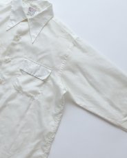 画像3: 50's McCoy NYLON OPEN COLLAR BOX SHIRT (3)