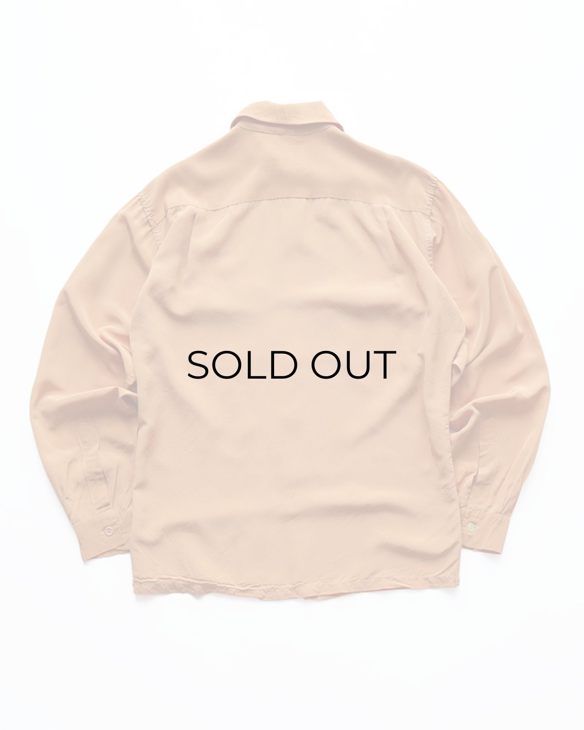 画像2: 50's Don Juan NYLON ACETATE LOOP COLLAR BOX SHIRT (2)