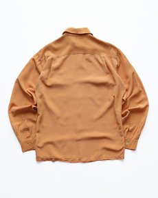 画像2: 50's Don Juan NYLON ACETATE LOOP COLLAR BOX SHIRT (2)
