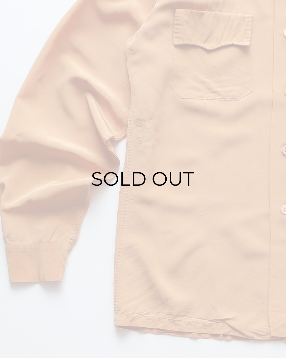 画像4: 50's Don Juan NYLON ACETATE LOOP COLLAR BOX SHIRT (4)