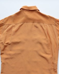 画像6: 50's Don Juan NYLON ACETATE LOOP COLLAR BOX SHIRT (6)