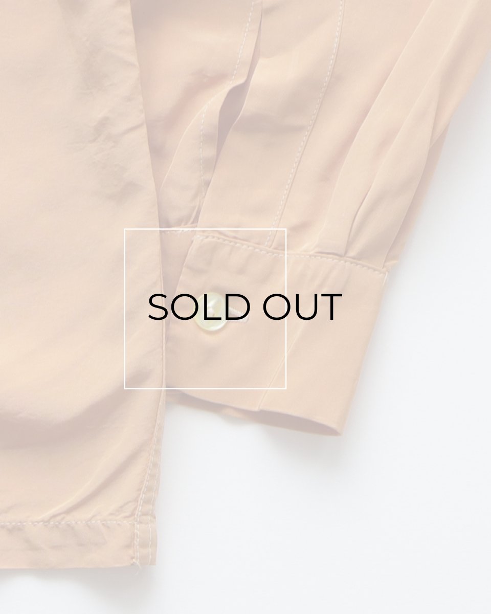 画像13: 50's Don Juan NYLON ACETATE LOOP COLLAR BOX SHIRT (13)