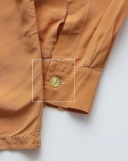 画像13: 50's Don Juan NYLON ACETATE LOOP COLLAR BOX SHIRT (13)