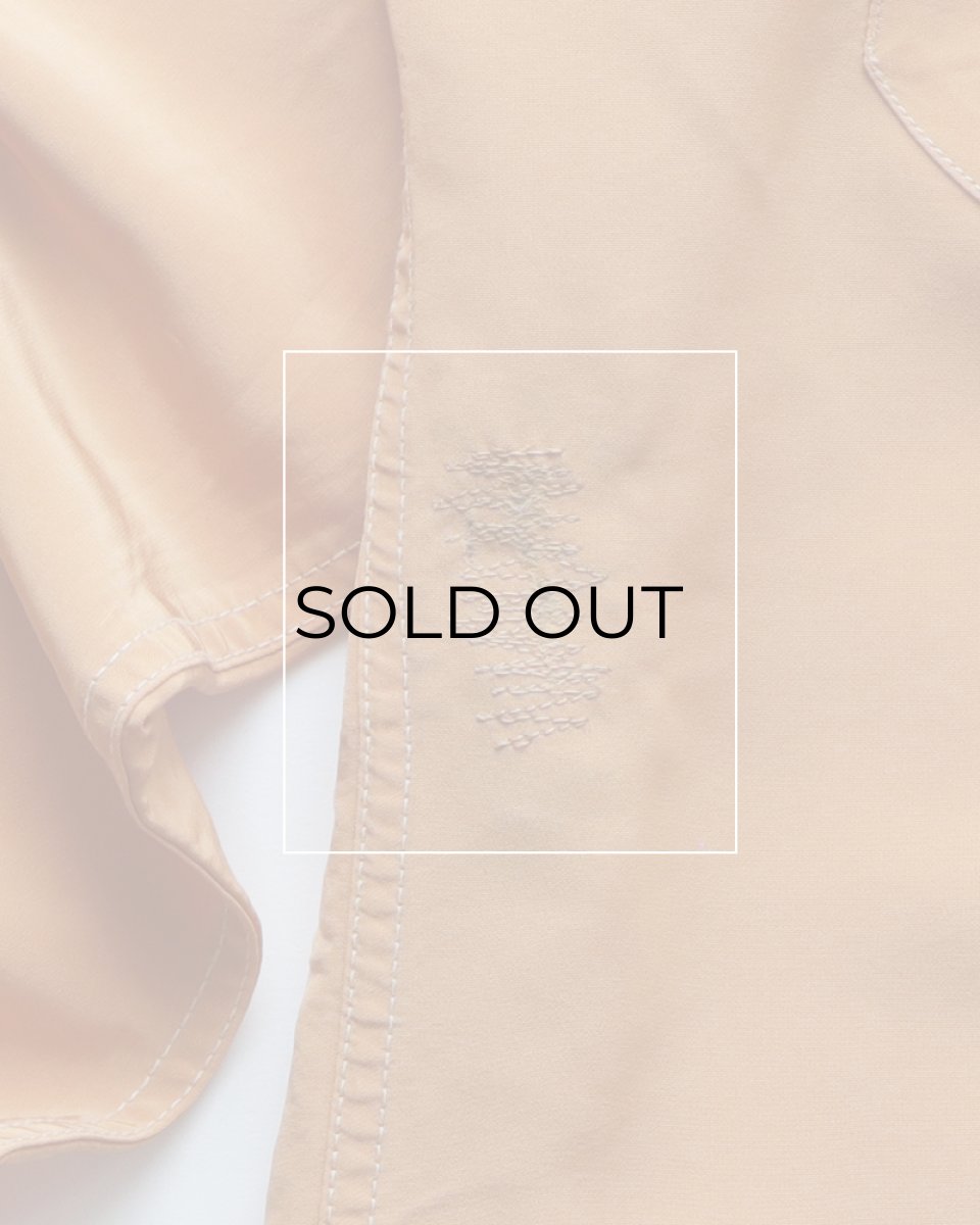 画像12: 50's Don Juan NYLON ACETATE LOOP COLLAR BOX SHIRT (12)