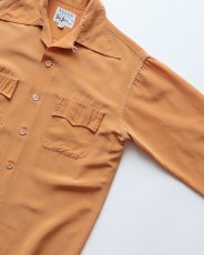 画像3: 50's Don Juan NYLON ACETATE LOOP COLLAR BOX SHIRT (3)