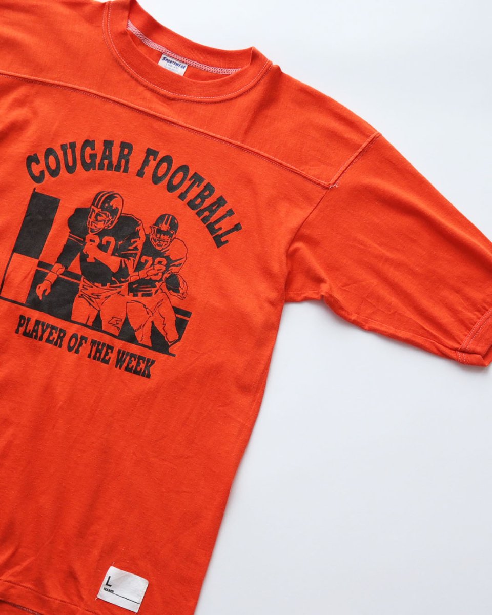 画像3: 〜80's Sportswear PRINT S/S FOOTBALL TEE "COUGAR FOOTBALL" (3)