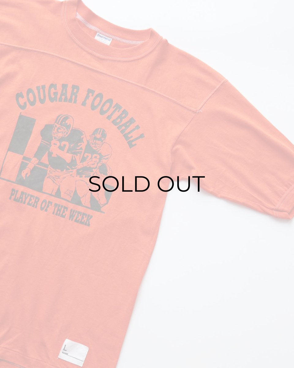 画像3: 〜80's Sportswear PRINT S/S FOOTBALL TEE "COUGAR FOOTBALL" (3)