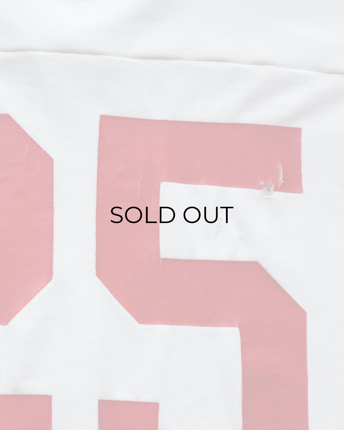 画像16: 80's RUSSELL W-PRINT CROPPED SLEEVE V NECK FOOTBALL TEE "GUNNISON" (16)