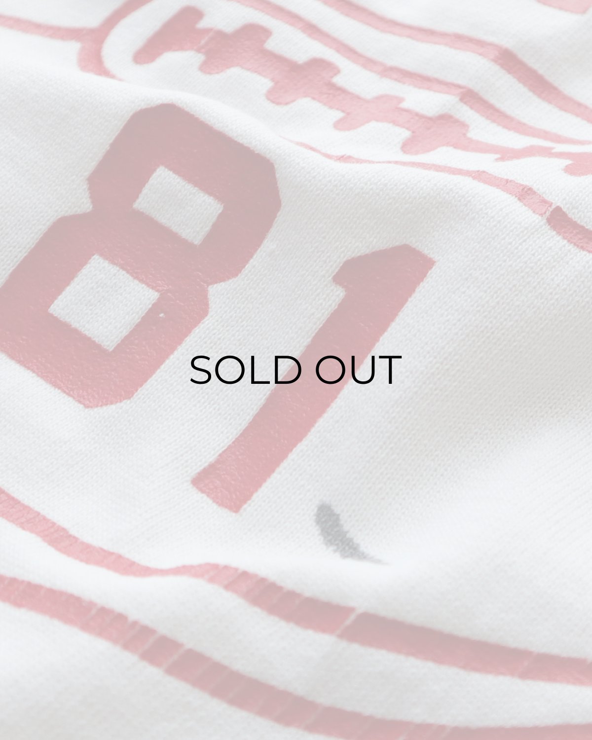 画像6: 80's RUSSELL W-PRINT CROPPED SLEEVE V NECK FOOTBALL TEE "GUNNISON" (6)