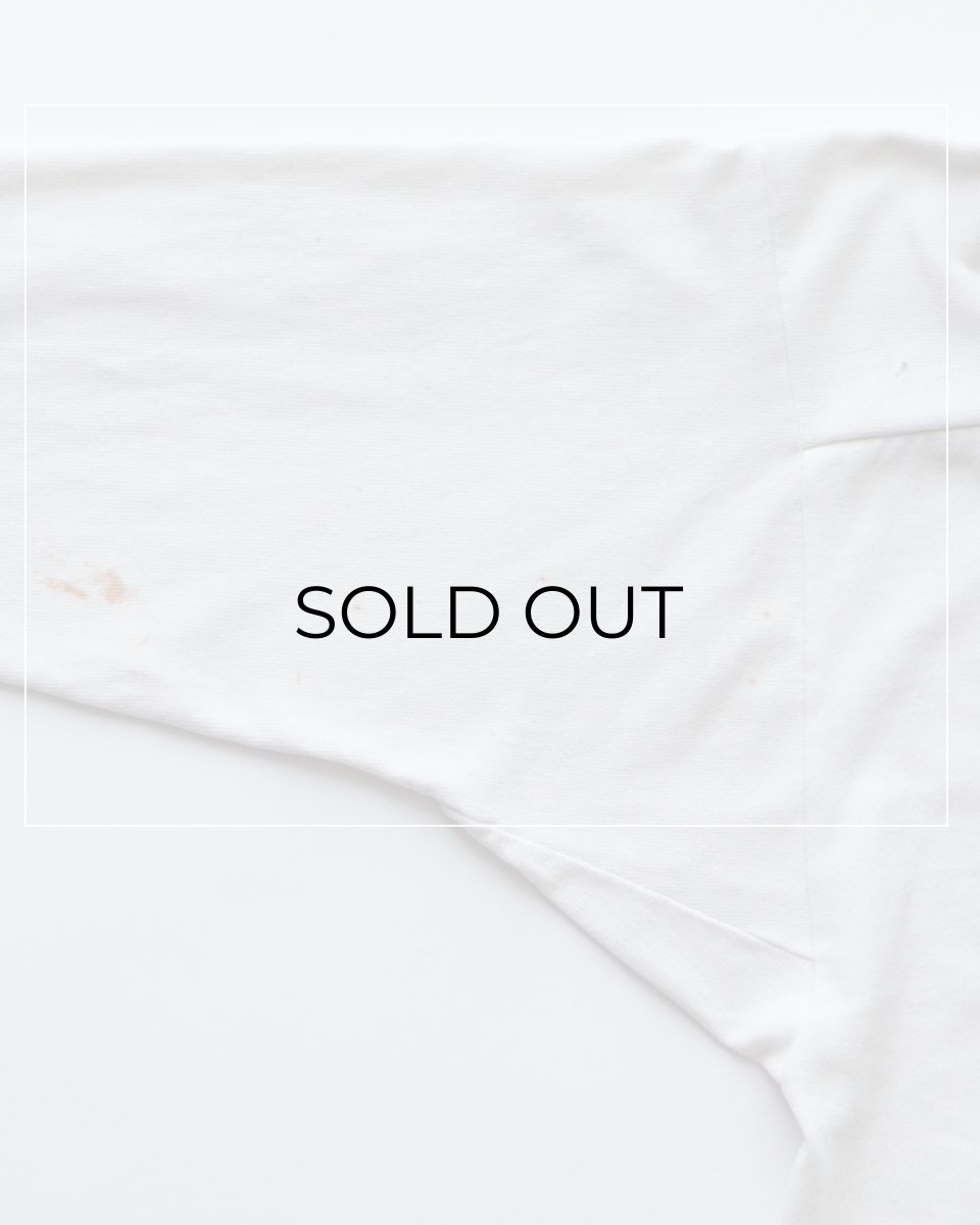 画像9: 80's RUSSELL W-PRINT CROPPED SLEEVE V NECK FOOTBALL TEE "GUNNISON" (9)