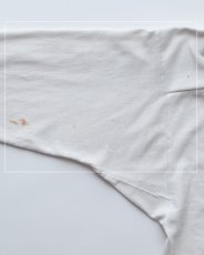 画像9: 80's RUSSELL W-PRINT CROPPED SLEEVE V NECK FOOTBALL TEE "GUNNISON" (9)