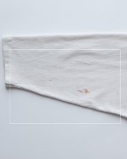 画像10: 80's RUSSELL W-PRINT CROPPED SLEEVE V NECK FOOTBALL TEE "GUNNISON" (10)