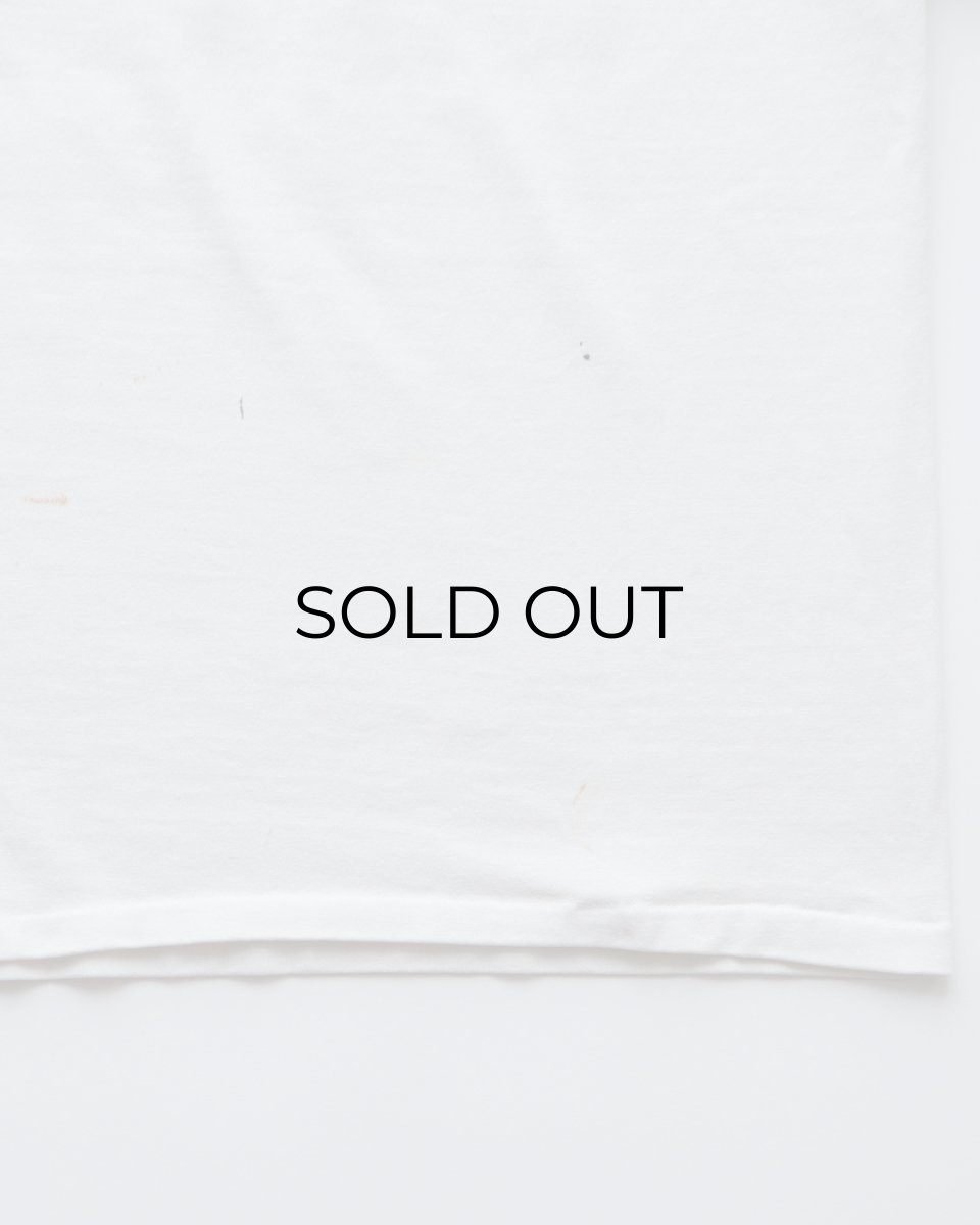 画像13: 80's RUSSELL W-PRINT CROPPED SLEEVE V NECK FOOTBALL TEE "GUNNISON" (13)