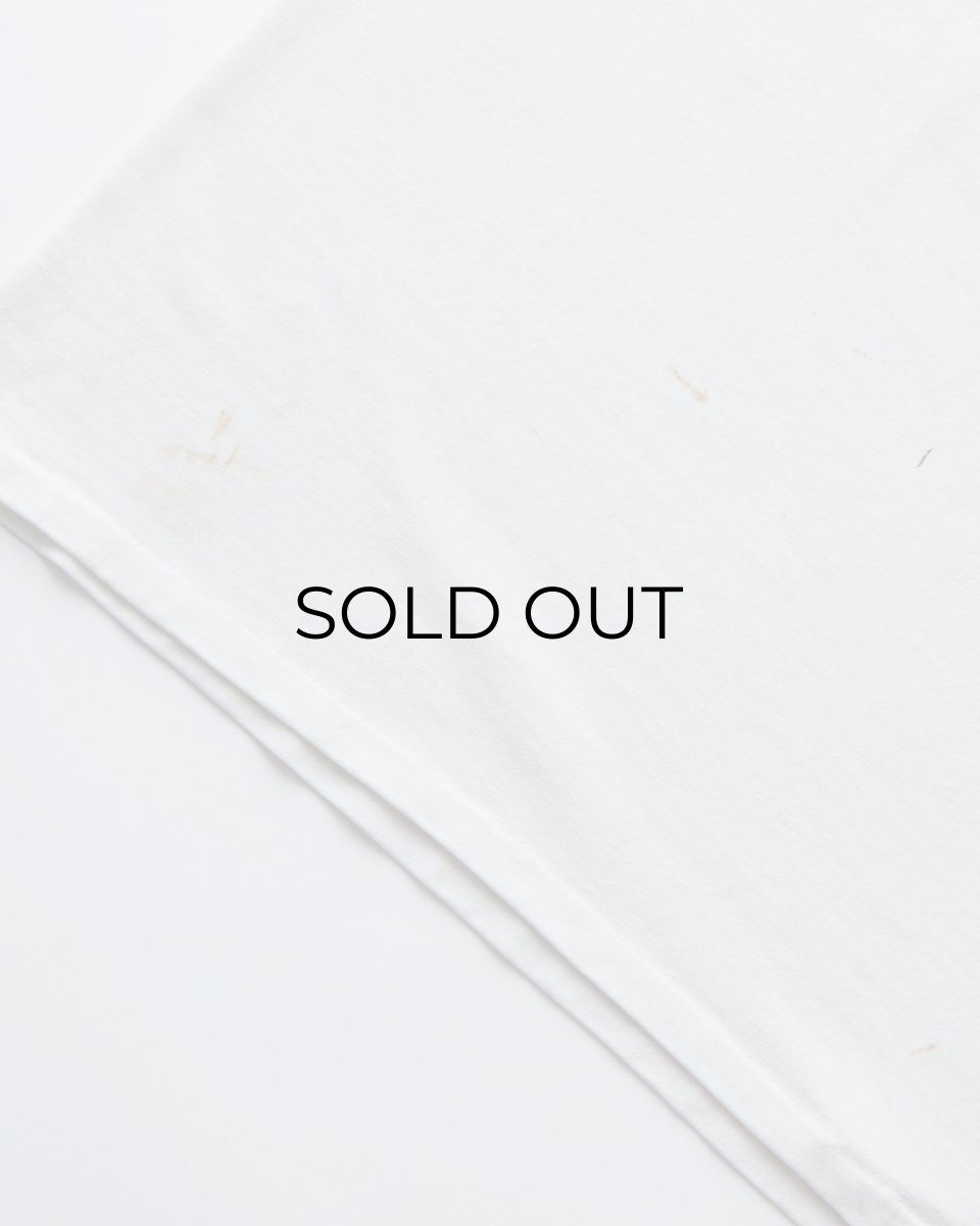 画像14: 80's RUSSELL W-PRINT CROPPED SLEEVE V NECK FOOTBALL TEE "GUNNISON" (14)