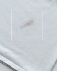 画像8: 80's RUSSELL W-PRINT CROPPED SLEEVE V NECK FOOTBALL TEE "SCHULTZE" (8)