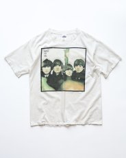 画像1: 90's MILLER COTTON W-PRINT S/S BAND TEE "BEATLES FOR SALE" "MADE IN USA" (1)