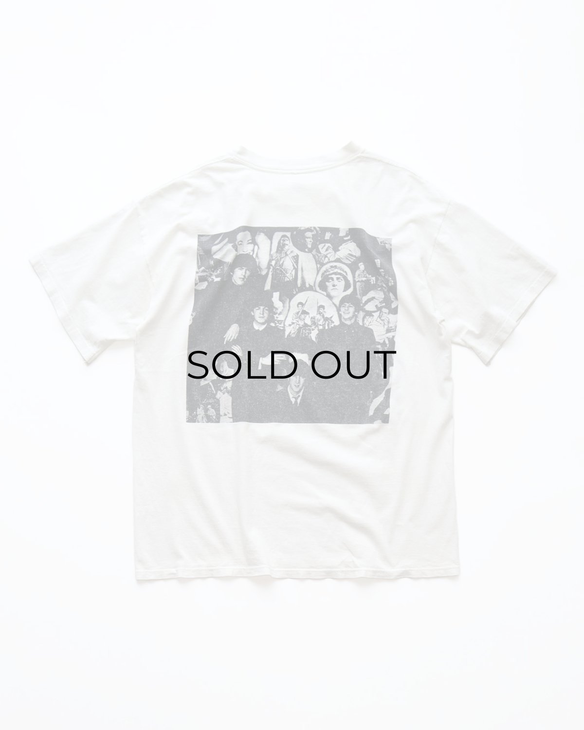 画像3: 90's MILLER COTTON W-PRINT S/S BAND TEE "BEATLES FOR SALE" "MADE IN USA" (3)