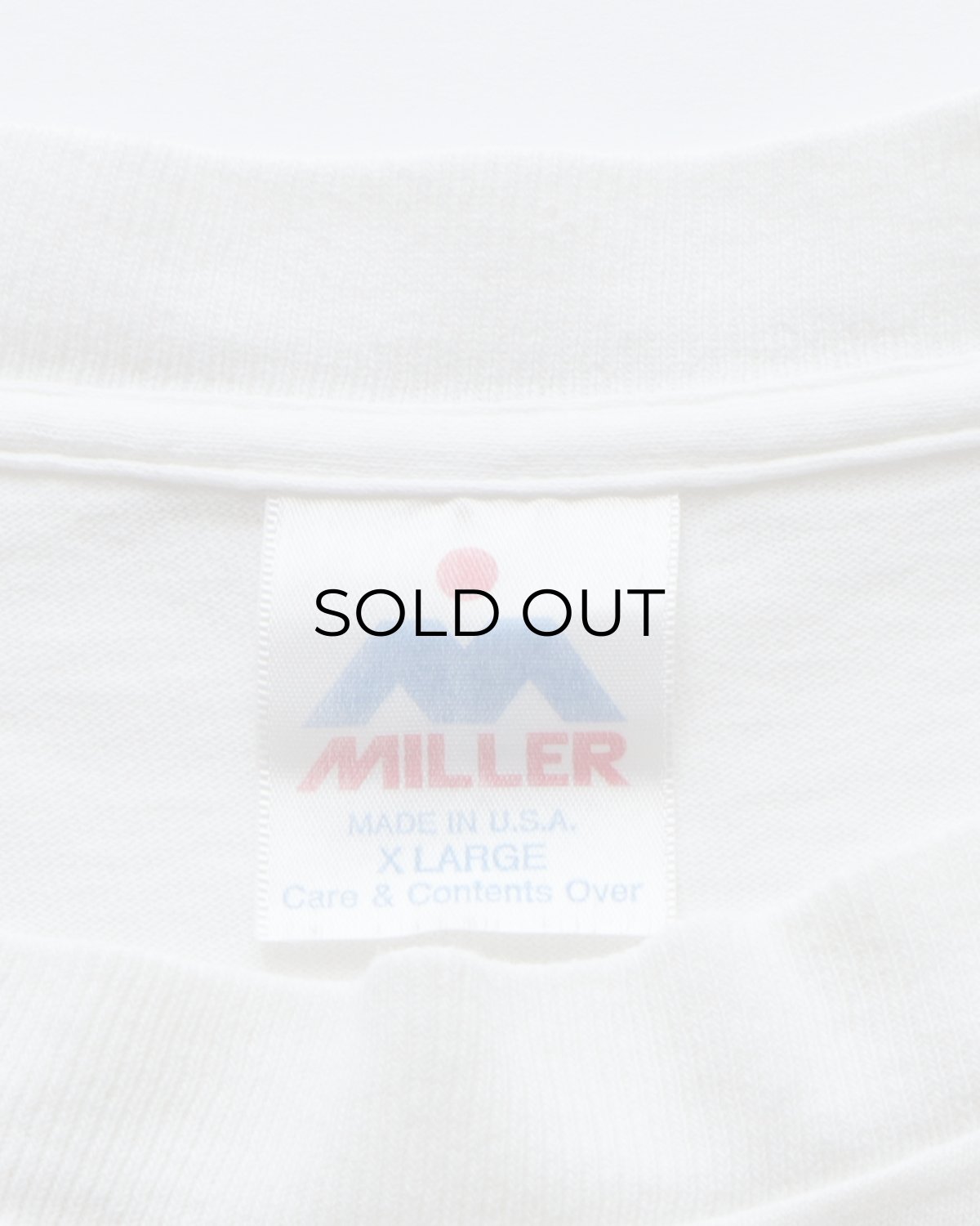 画像8: 90's MILLER COTTON W-PRINT S/S BAND TEE "BEATLES FOR SALE" "MADE IN USA" (8)