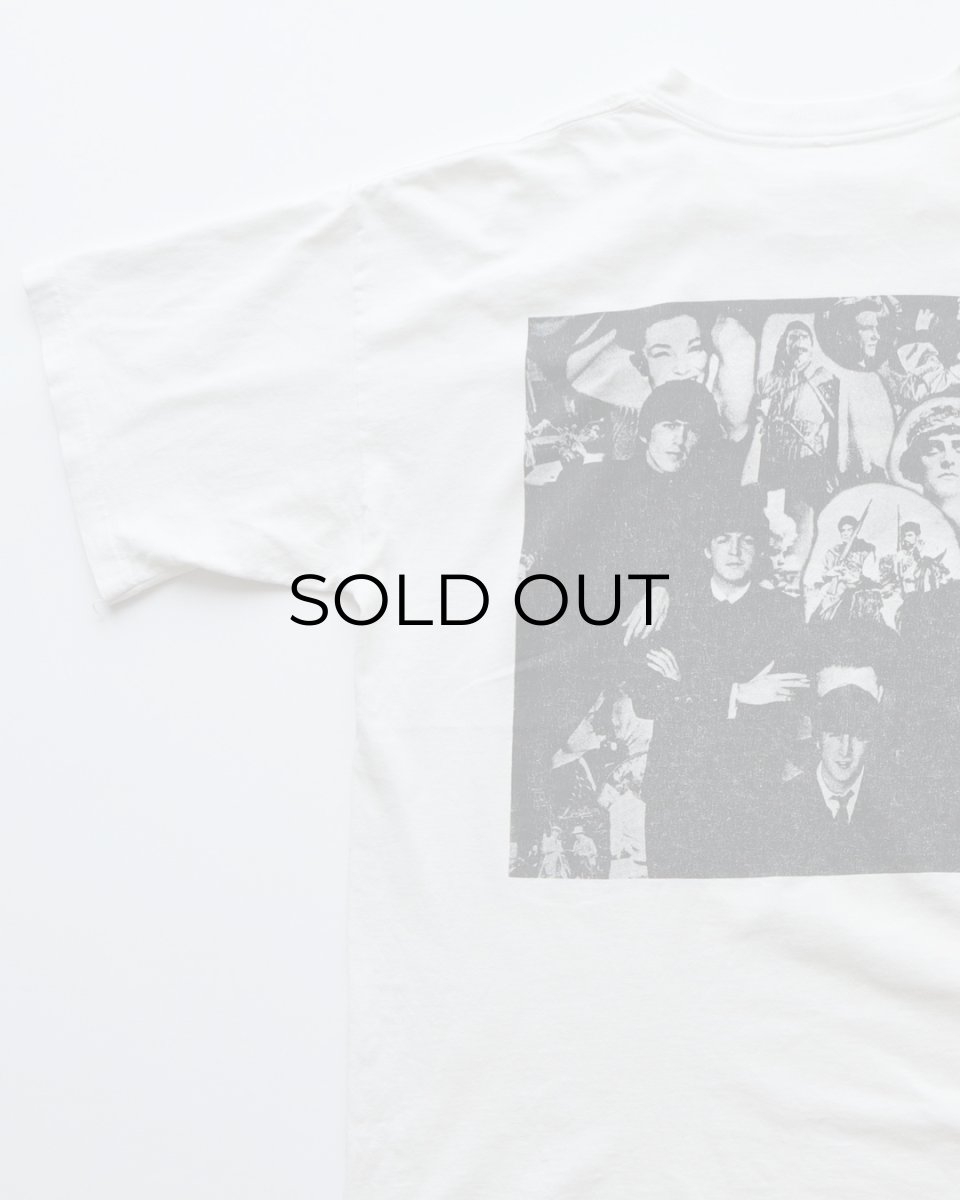 画像6: 90's MILLER COTTON W-PRINT S/S BAND TEE "BEATLES FOR SALE" "MADE IN USA" (6)