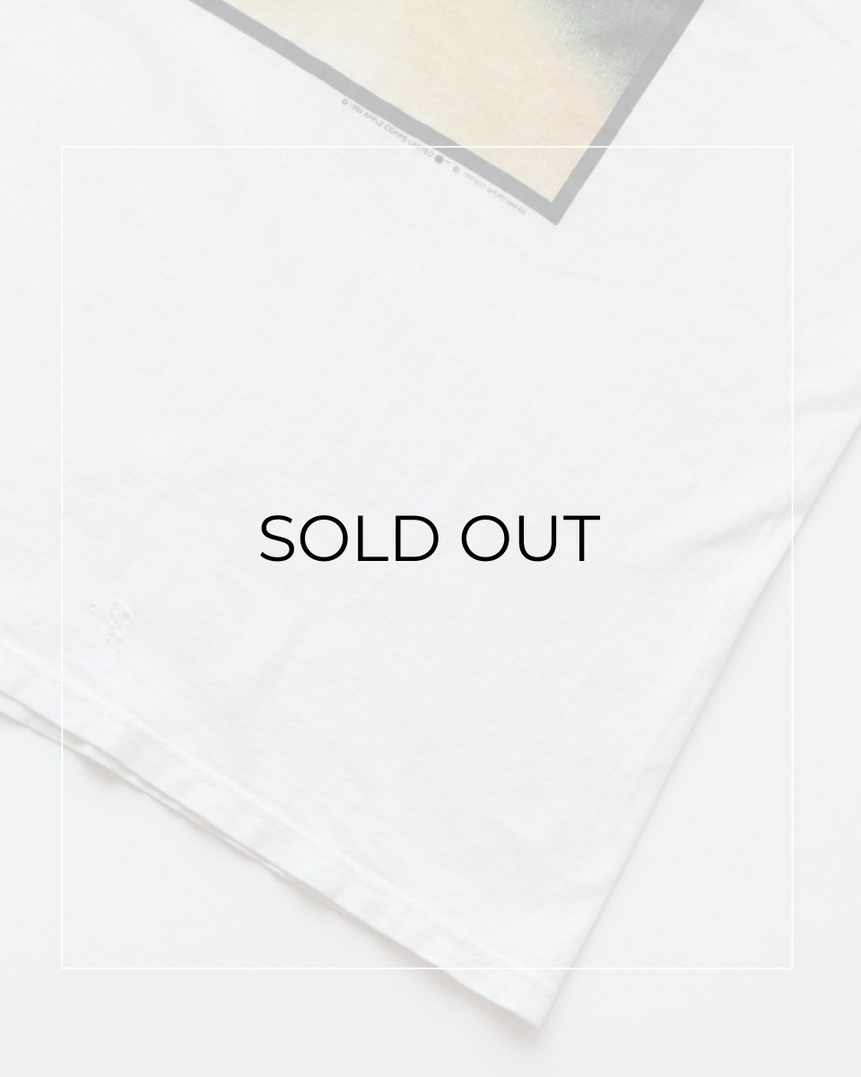 画像14: 90's MILLER COTTON W-PRINT S/S BAND TEE "BEATLES FOR SALE" "MADE IN USA" (14)