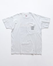 画像2: 90's FRUIT OF THE LOOM COTTON W-PRINT S/S POCKET TEE "NIGHT AFTER NIGHT" "MADE IN USA" (2)
