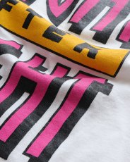 画像8: 90's FRUIT OF THE LOOM COTTON W-PRINT S/S POCKET TEE "NIGHT AFTER NIGHT" "MADE IN USA" (8)