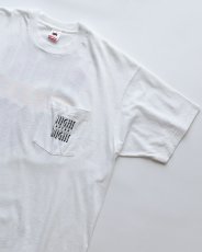 画像3: 90's FRUIT OF THE LOOM COTTON W-PRINT S/S POCKET TEE "NIGHT AFTER NIGHT" "MADE IN USA" (3)