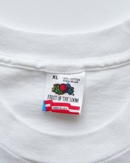 画像6: 90's FRUIT OF THE LOOM COTTON W-PRINT S/S POCKET TEE "NIGHT AFTER NIGHT" "MADE IN USA" (6)