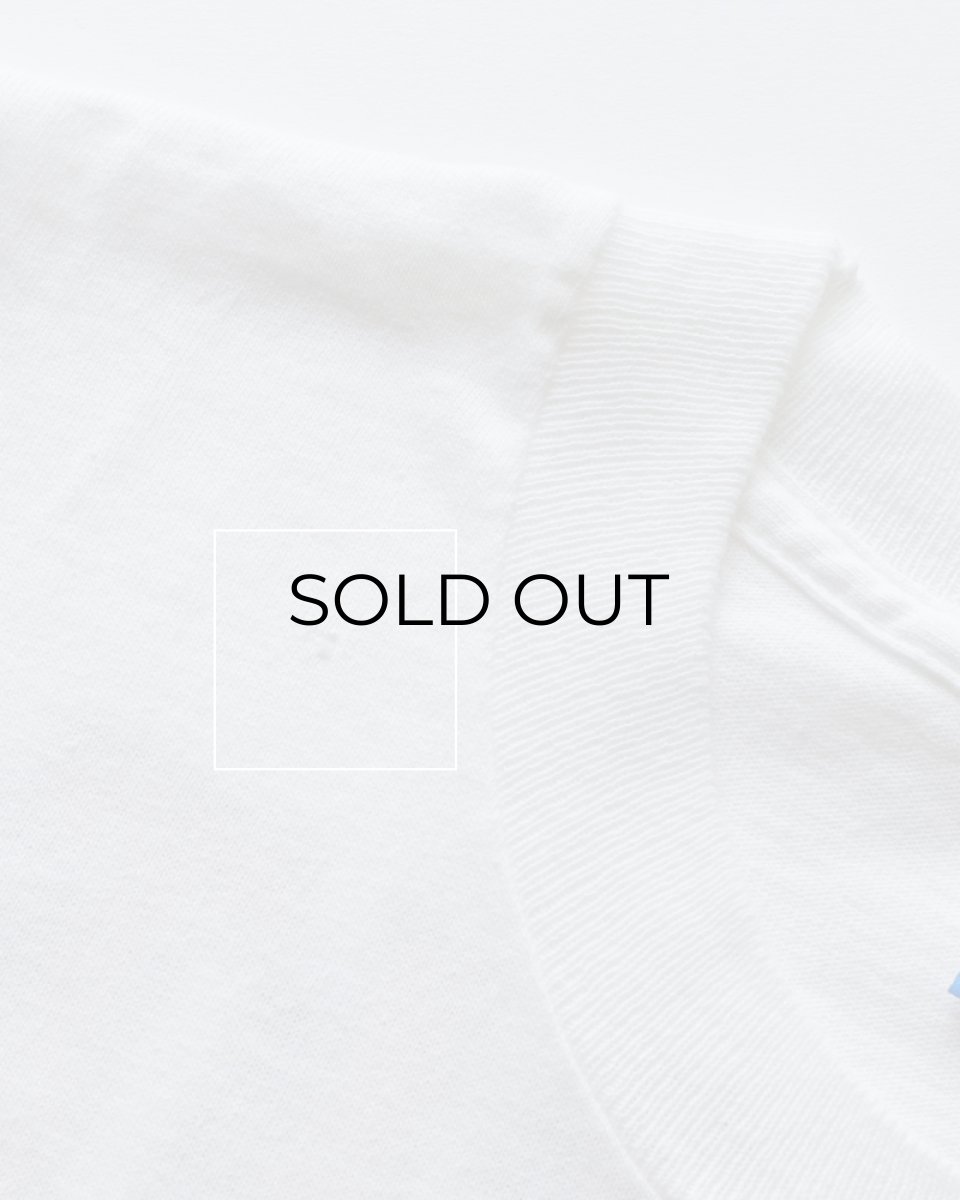 画像9: 90's FRUIT OF THE LOOM COTTON W-PRINT S/S POCKET TEE "NIGHT AFTER NIGHT" "MADE IN USA" (9)