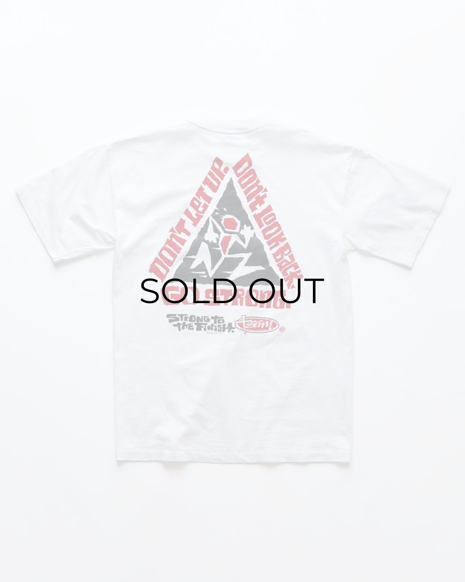 画像1: 90's All Sport COTTON W-PRINT S/S TEE "STRONG TO THE FINISH" "MADE IN USA" (1)