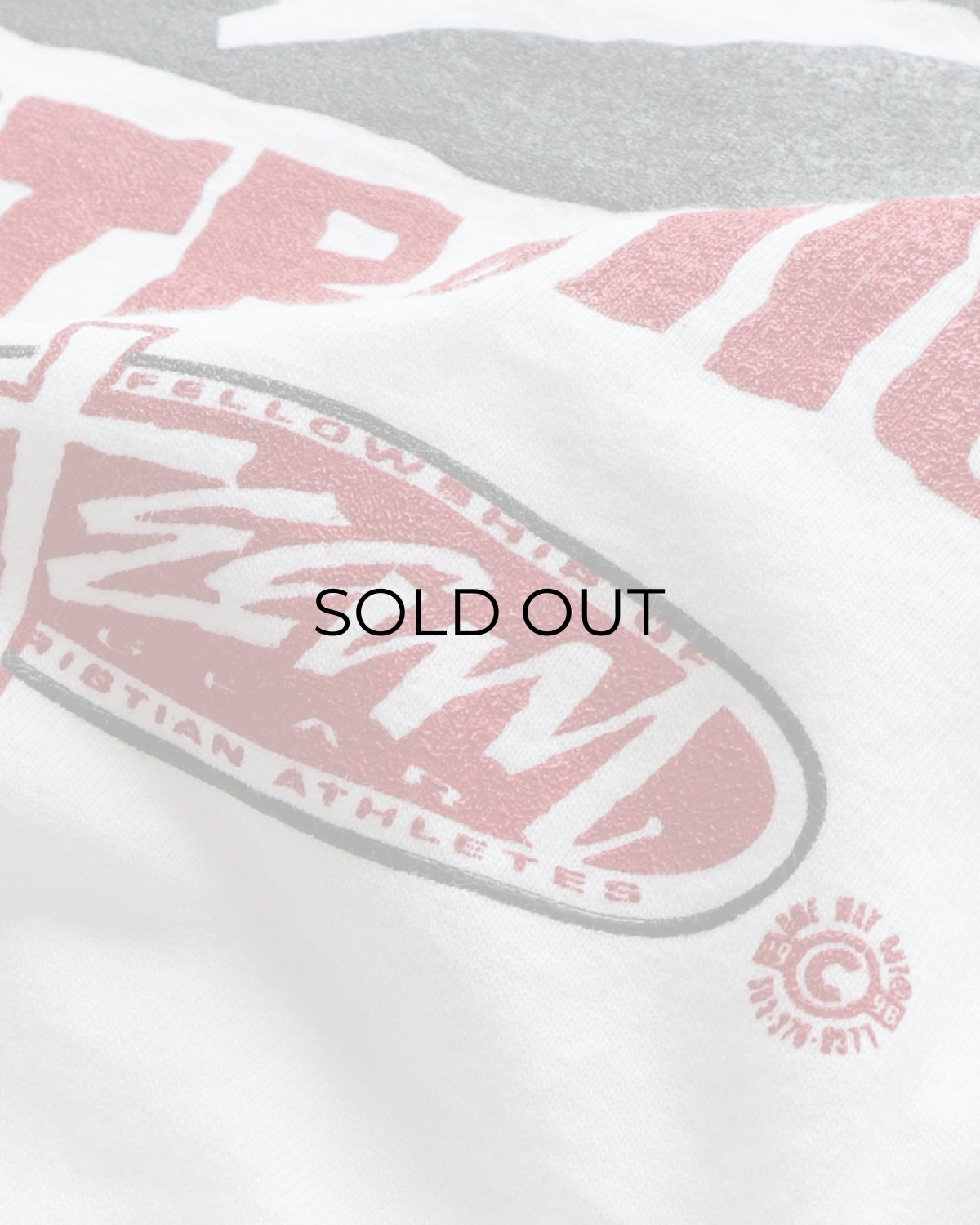 画像7: 90's All Sport COTTON W-PRINT S/S TEE "STRONG TO THE FINISH" "MADE IN USA" (7)